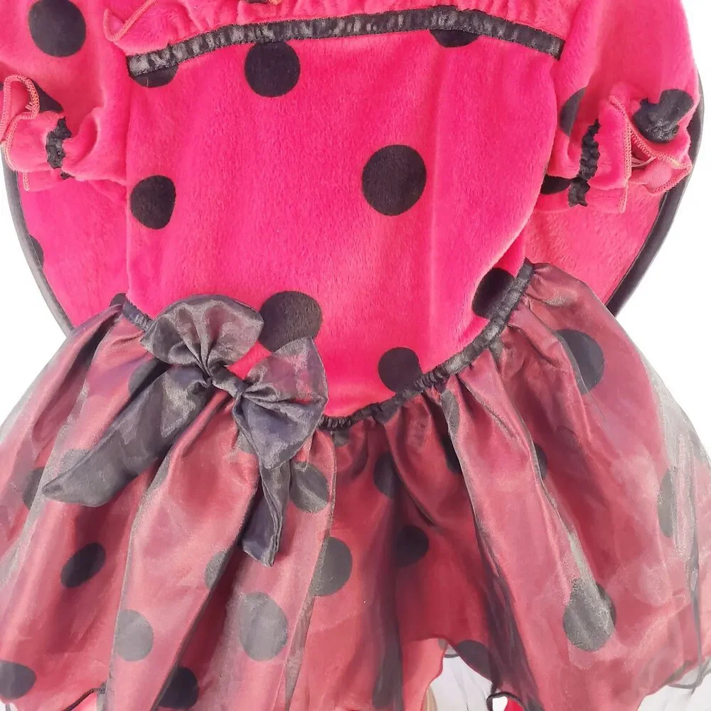 Koala Kids Lady Bug Infant Baby Halloween Costume Dress Headband 18-24 Months